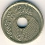 25 Pesetas Spain 1992 KM# 905. Uploaded by Granotius